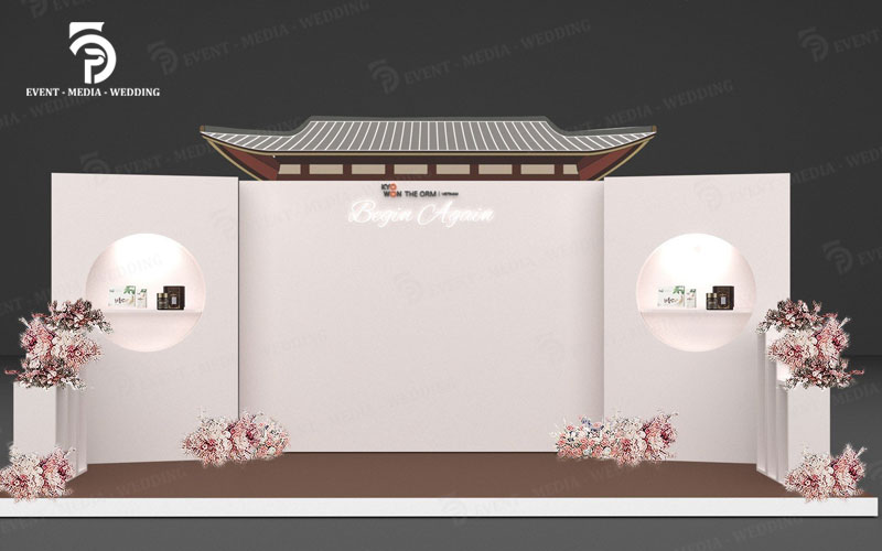 backdrop sự kiện ra mắt sản phẩm