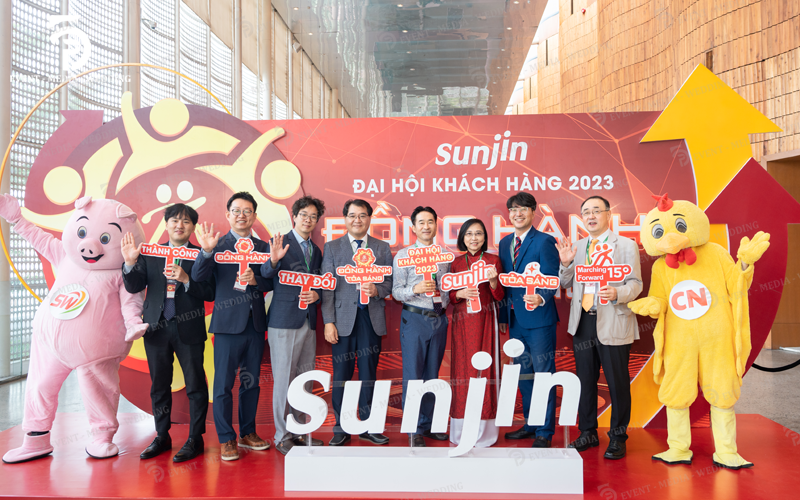 SUNJIN VINA - “ĐỒNG HÀNH TỎA SÁNG” CÙNG ĐẠI HỘI KHÁCH HÀNG 2023